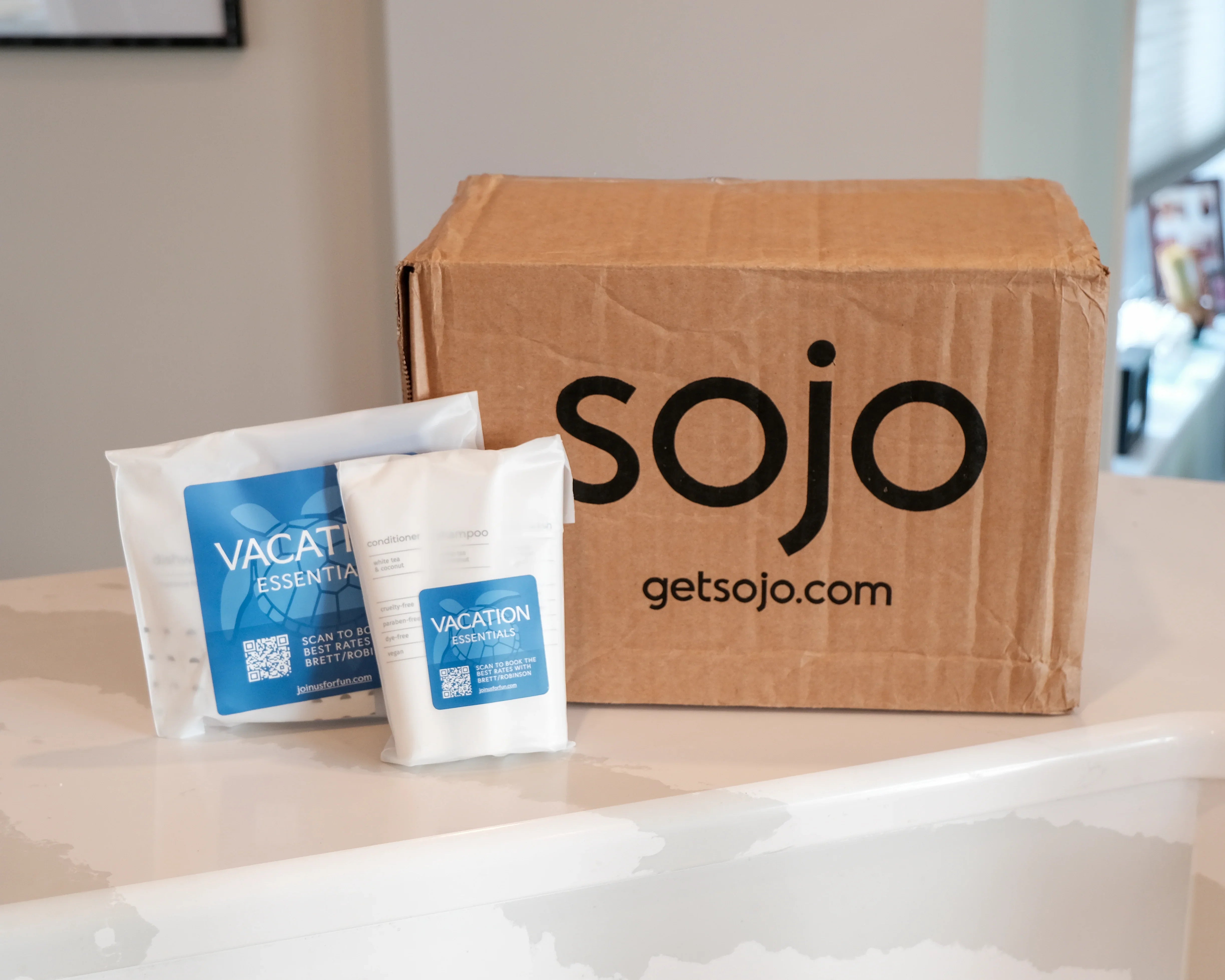 Vacation rental amenities rollout — Brett/Robinson and sojo