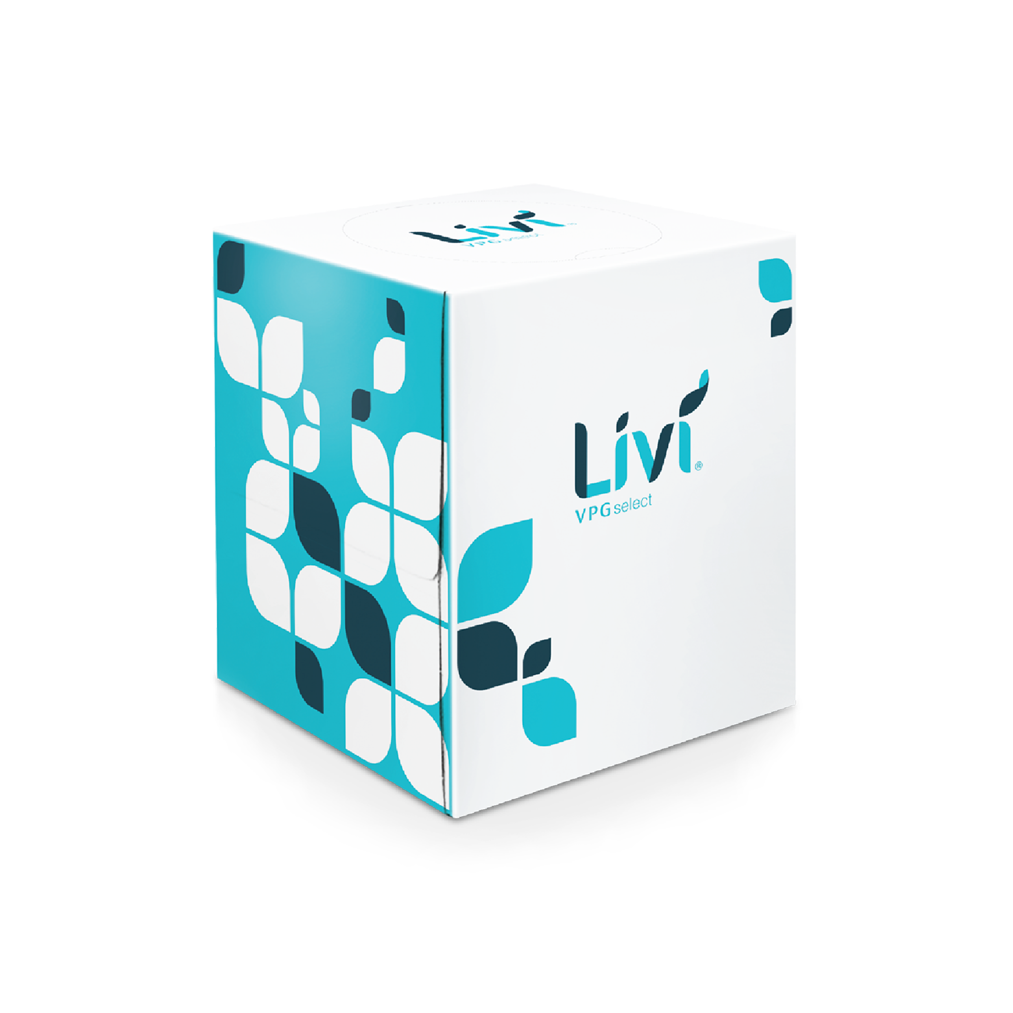 Square box of Livi bath tissues