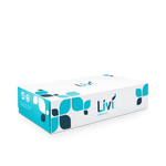 Rectangular box of Livi bath tissues