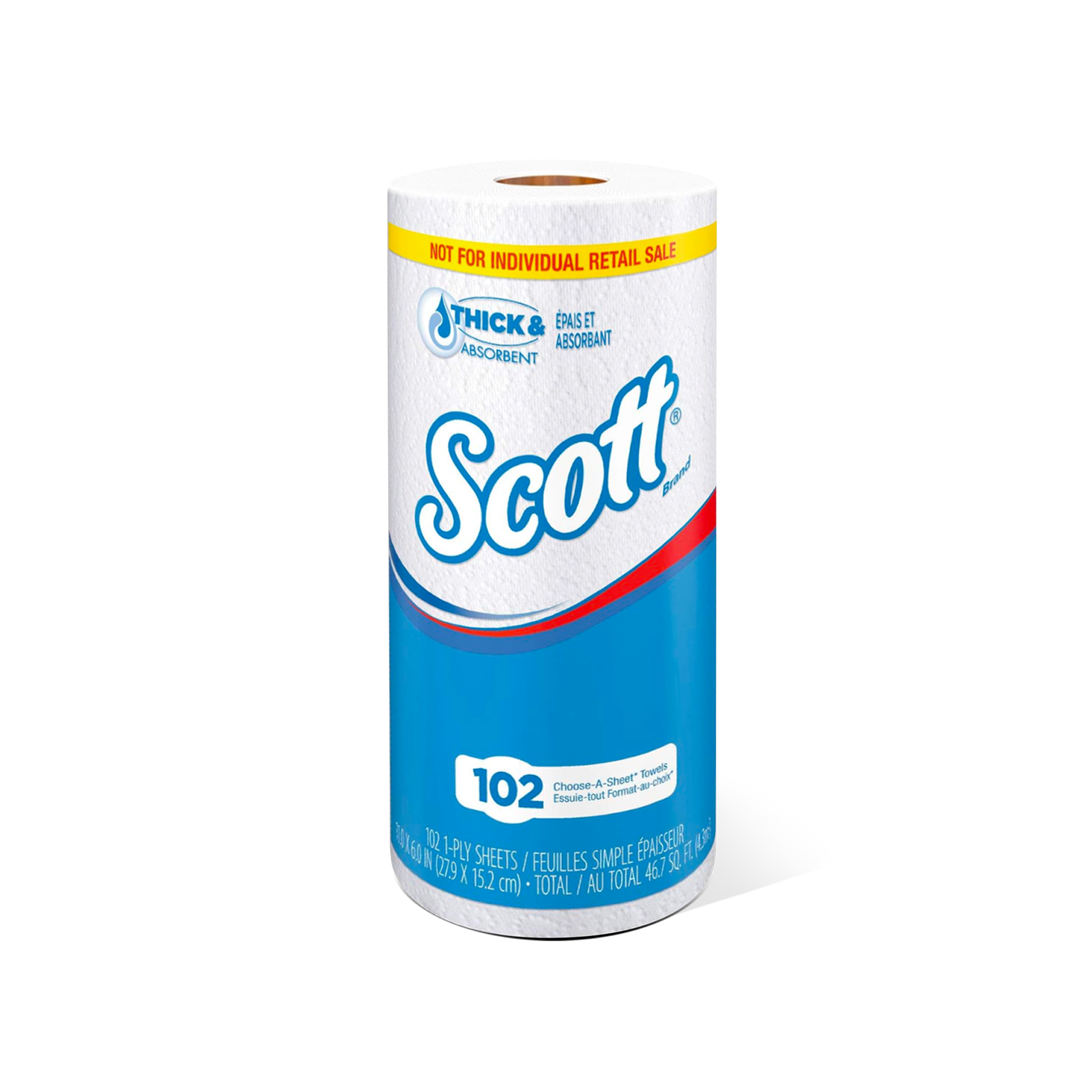 Roll of Scott paper towels