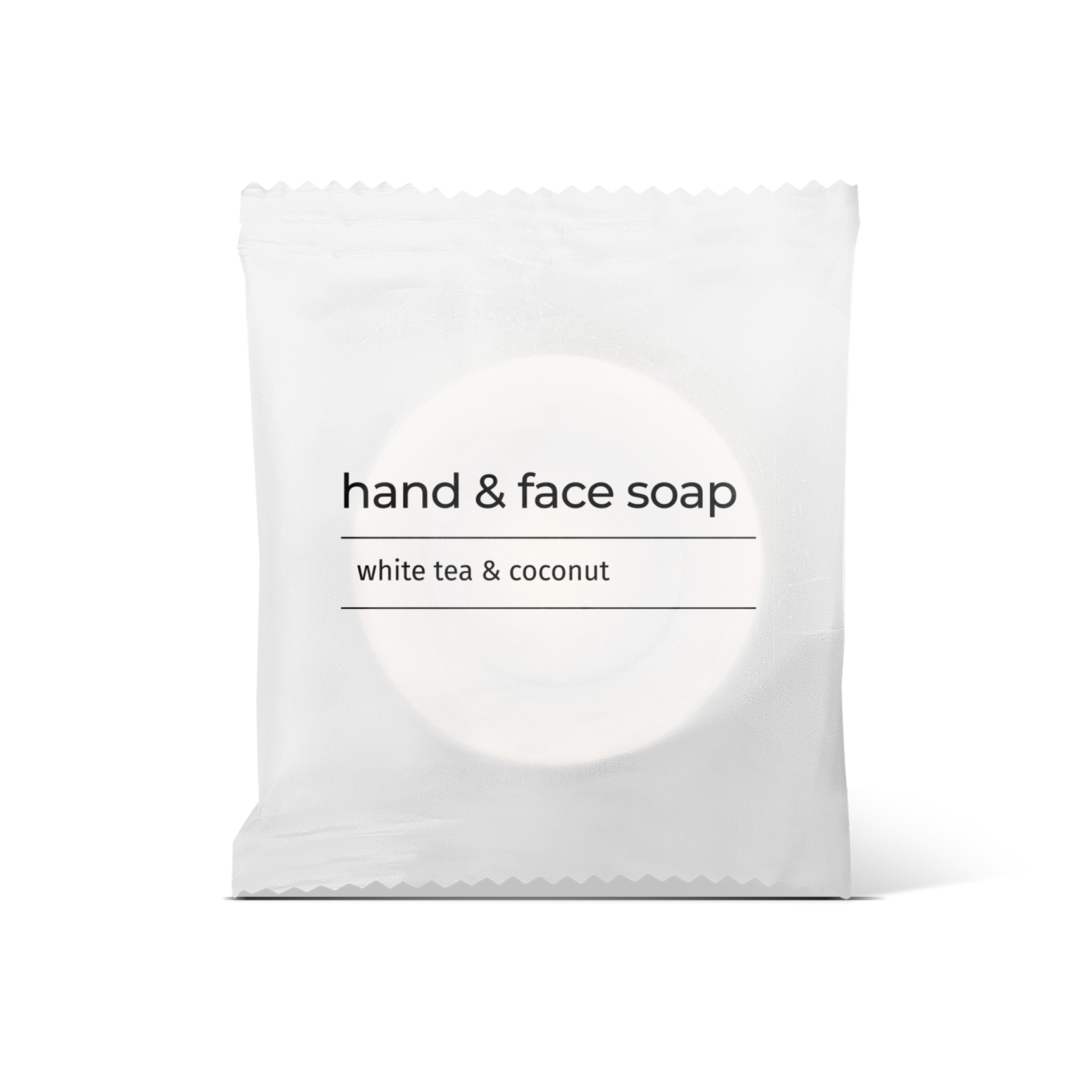 Half bath essentials kit with hand and face soap